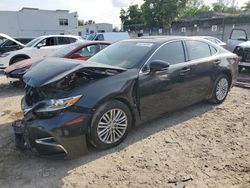 Salvage cars for sale from Copart Opa Locka, FL: 2017 Lexus ES 350