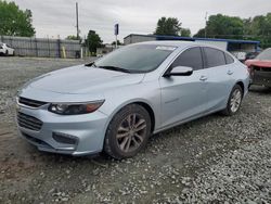 Chevrolet salvage cars for sale: 2017 Chevrolet Malibu LT