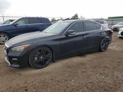 Salvage cars for sale from Copart Houston, TX: 2014 Infiniti Q50 Base