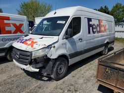 Salvage trucks for sale at Bowmanville, ON auction: 2021 Mercedes-Benz Sprinter 2500
