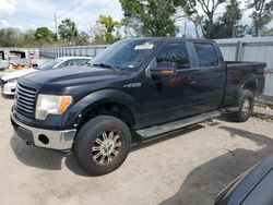 Salvage cars for sale at Riverview, FL auction: 2012 Ford F150 Supercrew