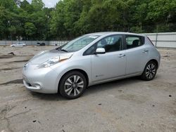 Nissan Leaf s salvage cars for sale: 2013 Nissan Leaf S