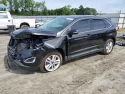Salvage cars for sale at Spartanburg, SC auction: 2015 Ford Edge SEL