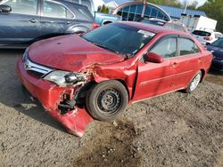 Salvage cars for sale from Copart East Granby, CT: 2012 Toyota Camry Base