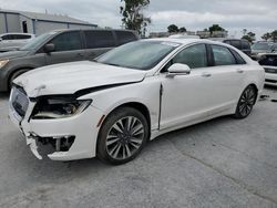 Salvage cars for sale from Copart Tulsa, OK: 2017 Lincoln MKZ Reserve