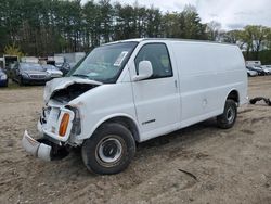 Salvage trucks for sale at North Billerica, MA auction: 1999 Chevrolet Express G2500