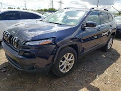 Salvage cars for sale at Elgin, IL auction: 2016 Jeep Cherokee Latitude