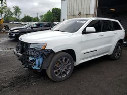 Salvage cars for sale at New Britain, CT auction: 2020 Jeep Grand Cherokee Overland