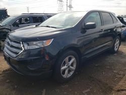 Salvage cars for sale from Copart Elgin, IL: 2015 Ford Edge SE