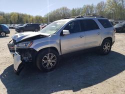 Salvage cars for sale at North Billerica, MA auction: 2014 GMC Acadia SLT-1