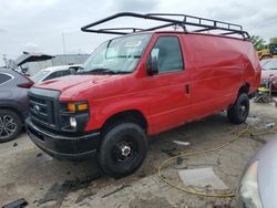 Salvage cars for sale from Copart Chicago Heights, IL: 2013 Ford Econoline E350 Super Duty Van