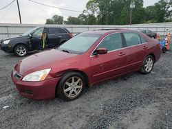 Salvage cars for sale at Gastonia, NC auction: 2004 Honda Accord EX