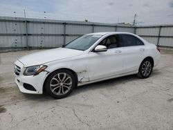 Salvage cars for sale at Walton, KY auction: 2016 Mercedes-Benz C300