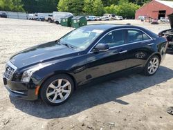Salvage cars for sale at Mendon, MA auction: 2016 Cadillac ATS Luxury