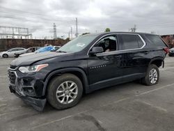 Salvage cars for sale at Wilmington, CA auction: 2019 Chevrolet Traverse LS