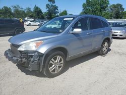 Salvage cars for sale at Hampton, VA auction: 2010 Honda CR-V EXL