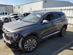 Salvage cars for sale at auction: 2022 Hyundai Santa FE Limited