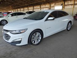 Chevrolet Malibu LT salvage cars for sale: 2019 Chevrolet Malibu LT