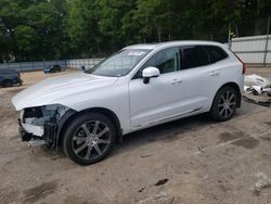 Salvage cars for sale at auction: 2020 Volvo XC60 T6 Inscription