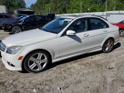 Salvage cars for sale at Seaford, DE auction: 2010 Mercedes-Benz C 300 4matic
