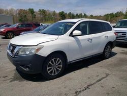 Salvage cars for sale at Exeter, RI auction: 2013 Nissan Pathfinder S