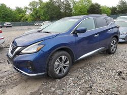 Salvage cars for sale from Copart Madisonville, TN: 2021 Nissan Murano SV