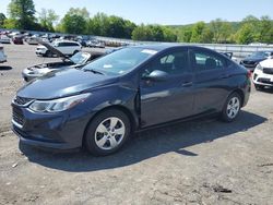 Salvage cars for sale at Grantville, PA auction: 2016 Chevrolet Cruze LS