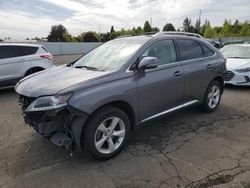 Salvage cars for sale at Portland, OR auction: 2015 Lexus RX 350 Base