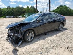 Salvage cars for sale at China Grove, NC auction: 2017 Toyota Camry LE