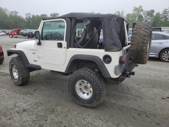 2002 Jeep Wrangler / TJ Sport