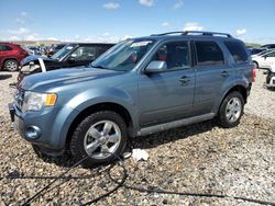 Salvage cars for sale at Magna, UT auction: 2012 Ford Escape Limited