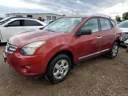 Salvage cars for sale at Elgin, IL auction: 2014 Nissan Rogue Select S