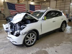 Salvage cars for sale from Copart Columbia, MO: 2008 Infiniti EX35 Base