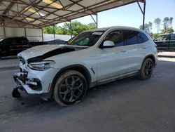 BMW x3 xdrive30i salvage cars for sale: 2021 BMW X3 XDRIVE30I