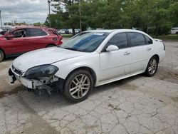 Chevrolet salvage cars for sale: 2012 Chevrolet Impala LTZ