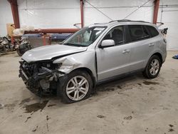 Salvage cars for sale at Center Rutland, VT auction: 2010 Hyundai Santa FE Limited