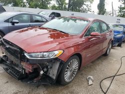 Ford Fusion Titanium hev salvage cars for sale: 2014 Ford Fusion Titanium HEV