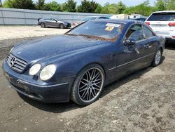 Salvage cars for sale at Windsor, NJ auction: 2001 Mercedes-Benz CL 500