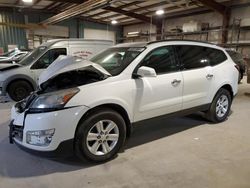 Salvage cars for sale at Eldridge, IA auction: 2013 Chevrolet Traverse LT