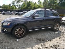 Salvage cars for sale from Copart Waldorf, MD: 2016 Audi Q5 Premium