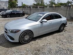 Salvage cars for sale from Copart Opa Locka, FL: 2024 Mercedes-Benz C300