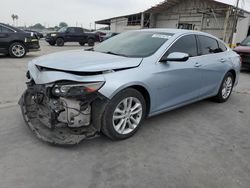 Vehiculos salvage en venta de Copart Corpus Christi, TX: 2018 Chevrolet Malibu LT
