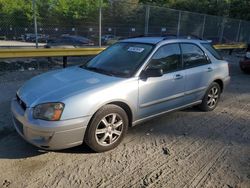 Salvage cars for sale at Waldorf, MD auction: 2005 Subaru Impreza Outback Sport
