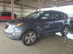 Salvage cars for sale from Copart Houston, TX: 2015 KIA Sportage EX