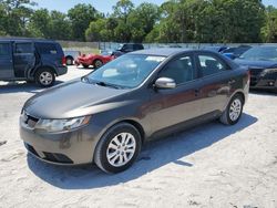 Salvage cars for sale from Copart Fort Pierce, FL: 2010 KIA Forte EX