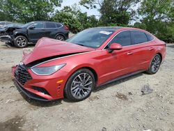 Hyundai salvage cars for sale: 2021 Hyundai Sonata Limited