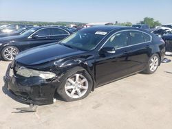 Salvage cars for sale at Grand Prairie, TX auction: 2014 Acura TL Tech