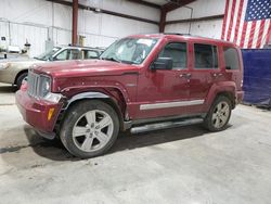 Jeep salvage cars for sale: 2012 Jeep Liberty JET