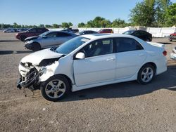 Salvage cars for sale from Copart London, ON: 2012 Toyota Corolla Base