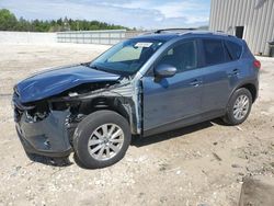 Salvage cars for sale at Franklin, WI auction: 2016 Mazda CX-5 Touring